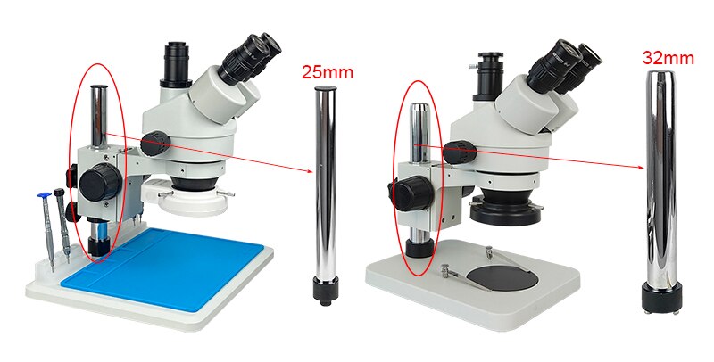 Microscope Stand Holder Metal Bracket Rod Bar Pillar For Microscope Industry Video Camera