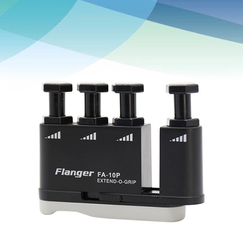 Practice Finger Strengthener Piano Guitar Finger Trainer Finger Exerciser Finger Enhancer Black: Default Title