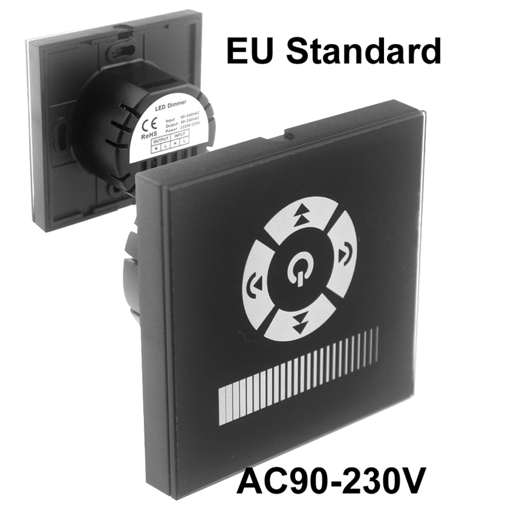 EU Touch Switch Control 110v 220v Led Dimmer 220 V Led Dimmer Touch Dimmer Led 220v Switch