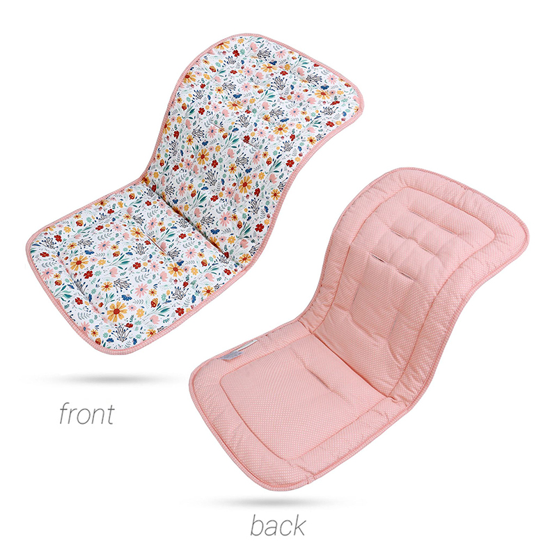 Almofada para carrinho de bebê, algodão, confortável, quatro estações, geral, macio, assento, carrinho de criança, almofada para carrinho de criança