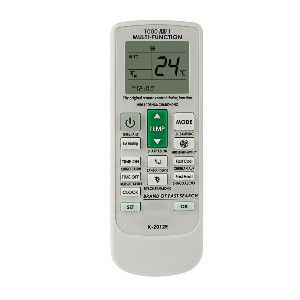 1 stk universal a/c controller klimaanlæg aircondition fjernbetjening chunghop k -2012e fjernbetjening 1000 in 1