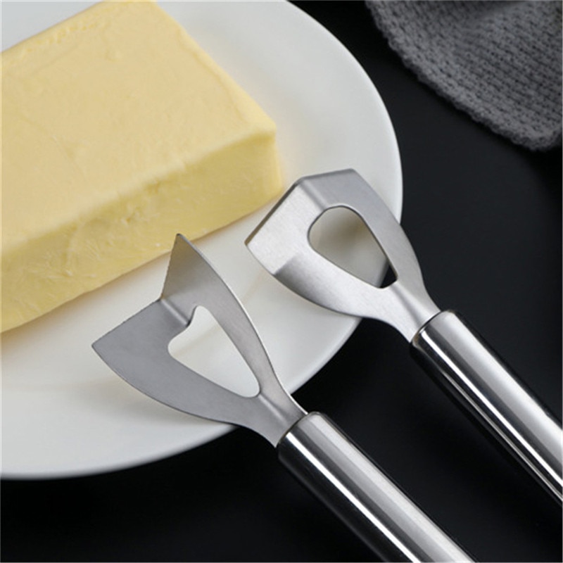 Seaan miljøvenlig osteskæremaskine rustfrit stål osteknive smørskærer ost dejværktøj ostekniv køkkengadgets