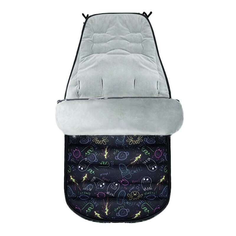 Kinderwagen voetenzak hoes waterdicht universeel slaapzak envelop dik warm kinderwagen accessoires voor bugaboo yoyo: 03
