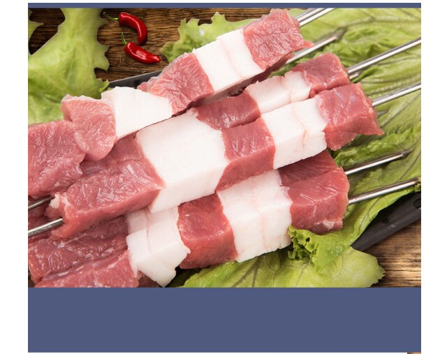 Beste Fleisch Stöcke BBQ Fleisch wählen Grill rindfleisch Stock ABS 36 stück jedes paket Grill schweinefleisch Stöcke