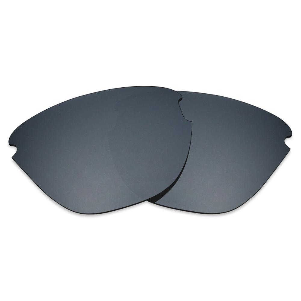 Mryok-gafas de sol polarizadas de repuesto para Oakley Frogskins Lite, 20 + opciones de Color (solo lentes): Black Chrome