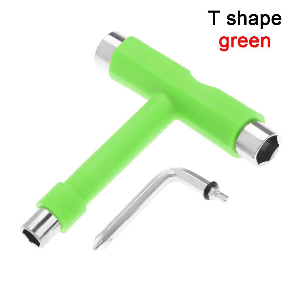 Professionele Alles In Een Universele Multifunctionele T/Y Vorm Skateboard Moersleutel Roller Skate Tool Skate Gereedschap Schroevendraaier: D