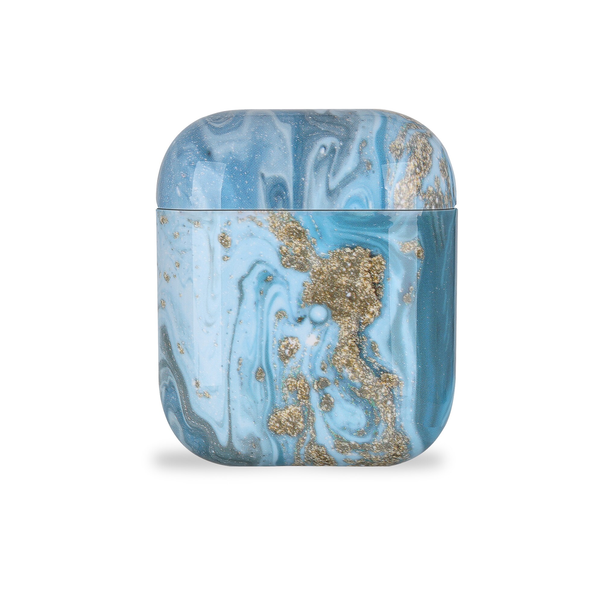 Marmor mønster etuier til airpods 1 2 øretelefon cover sødt cover til apple airpods 2 air pods 1 shell ærme coque