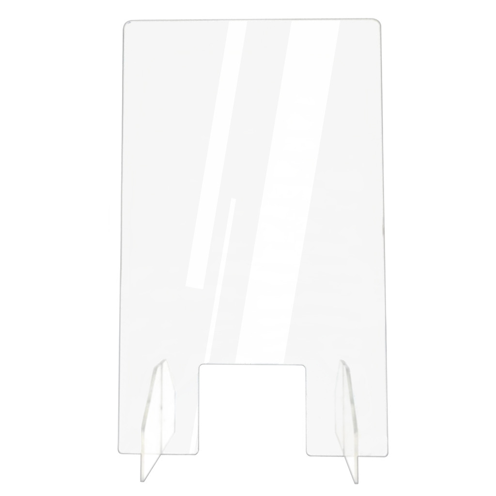 Sneeze Guard Shield Protection Safety Counter Top Perfection Reception Counter Side Office Reception Droplet Defense 3 Sizes: 30x45cm