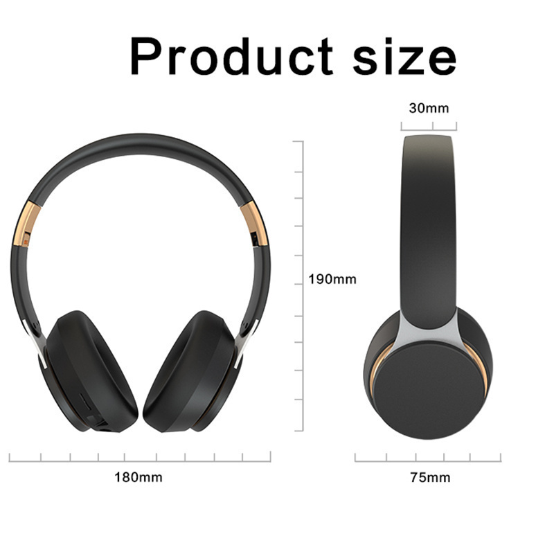 Xiaomi mijia trådlösa hörlurar med öra, trådlöst bluetooth-spelheadset med musik och stereoljud, med mikrofon och /3.5mm ljuduttag.