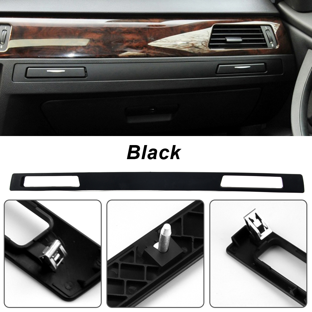 Para BMW E90 E91 E92 E93 LHD Panel de soporte para vasos de coche tira Interior embellecedora para BMW Serie 3 M3 2005 51457138798: Oro
