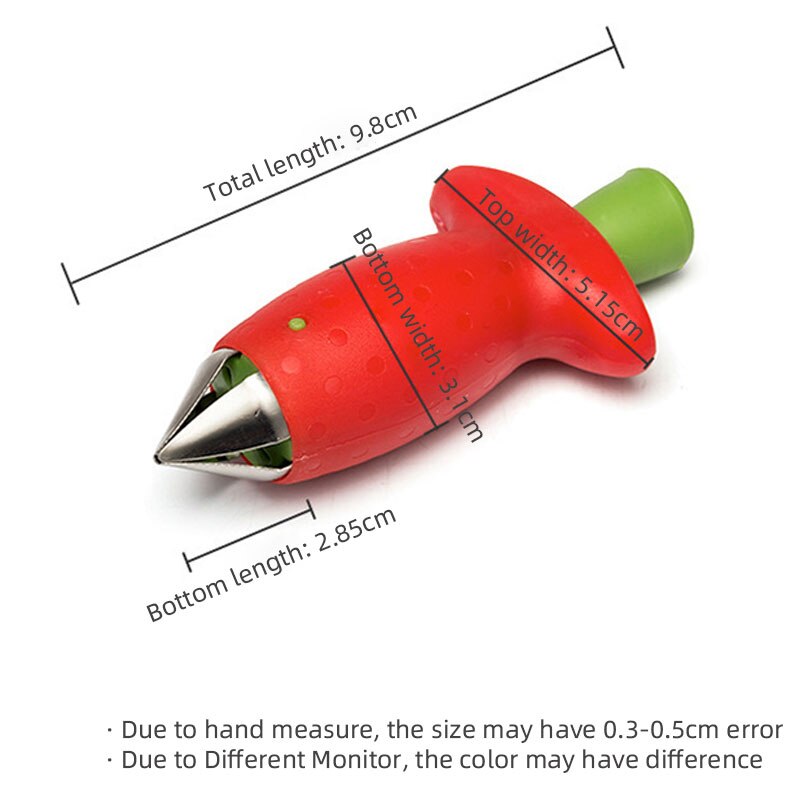 Aardbei Blad Stem Remover Groente Corer Gereedschap Tomaat Gereedschap Pomme Cutter Keuken Maak Jam Gadgets En Aardbei Hullers