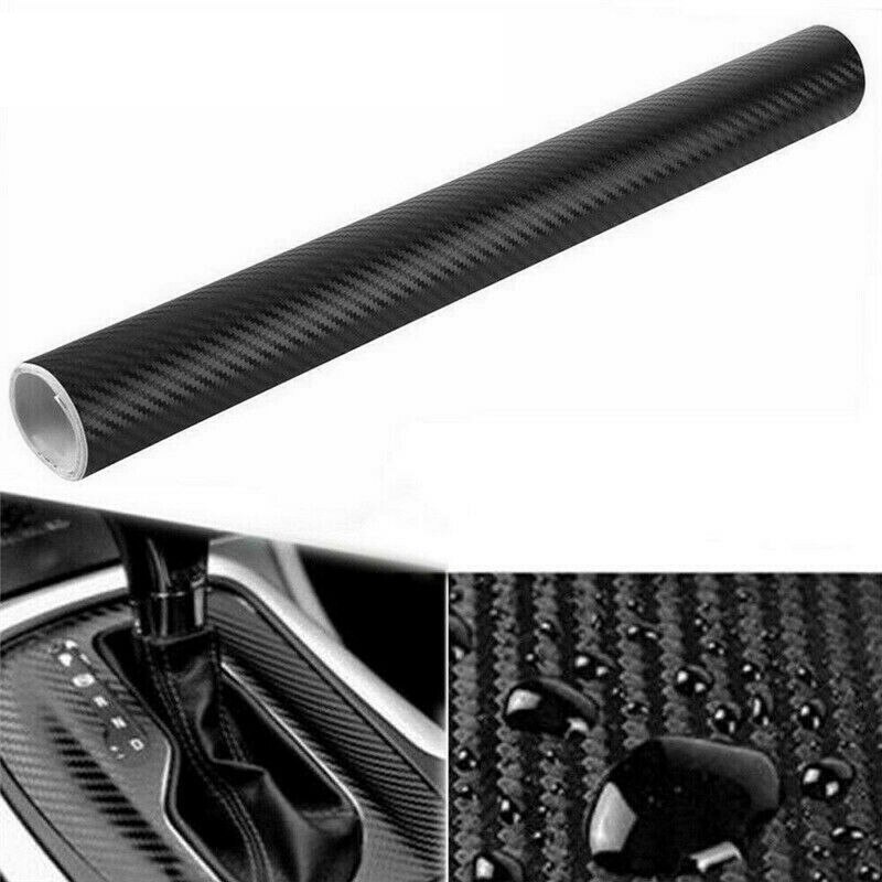 5D Car Wrap Vinyl Film 1 Roll Carbon Fiber High Glossy Sticker with Air Bubble Free For Vehicle Decoration DIY Decal Sticker