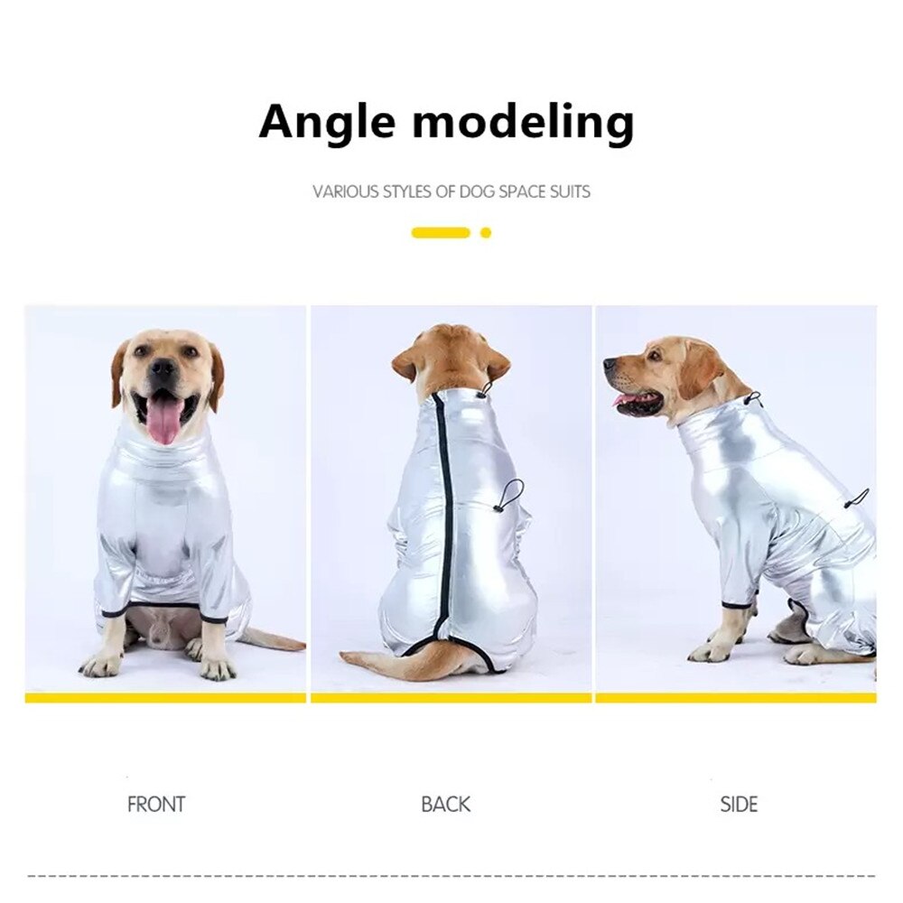 Abrigo de para mascotas, ropa para perros de cuatro patas, traje espacial engrosado, traje francés para Chihuahua, Otoño e Invierno