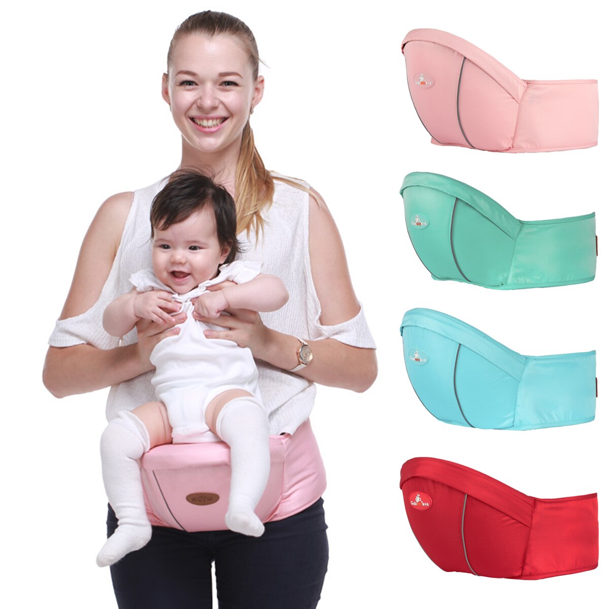 Hipse een Kind Dragen voor Baby Hip seat Taille Kruk Draagbare Voorkant Ergonomische Baby Hip Seat carrier