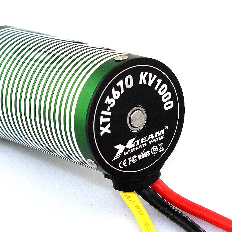 X-TEAM 3670 Brushless Motor 1100KV 1200KV 1550KV 1850KV 2280KV 3050KV BLDC Electromotor for RC Cars 1/10 1/8 Buggy Monster