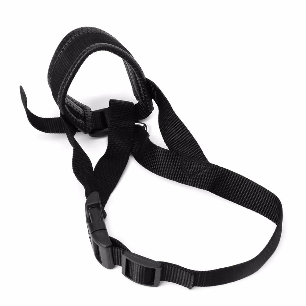 Hond Gewatteerde Hoofd Kraag Zachte Halter Leiband Leider Stop Trekken Training Tool