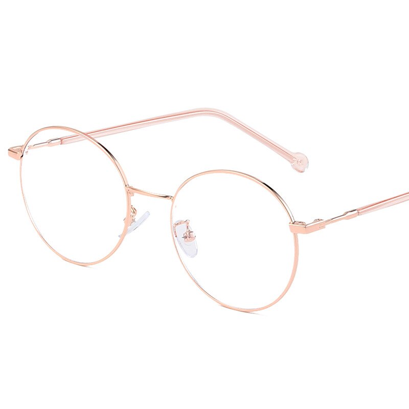 Anti Blue Light Glasses Men Women Blocking Blue Light Ray Radiation Tint Computer Eyeglass for Work/computer Round Glasses: 6