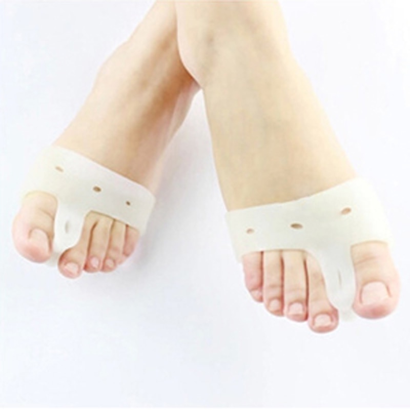 1pair=2pcs Genuine Special Hallux Valgus Bicyclic Thumb Orthopedic Braces Toe Corrector Daily Silicone Toe Big Bone Bunion