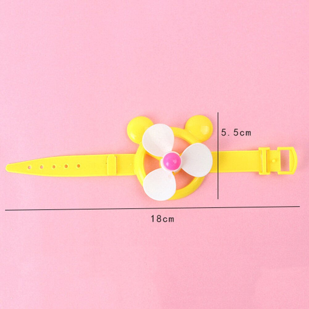 5Pcs Children Slap Bracelet Wristband Windmill Toy Birthday Party Favors