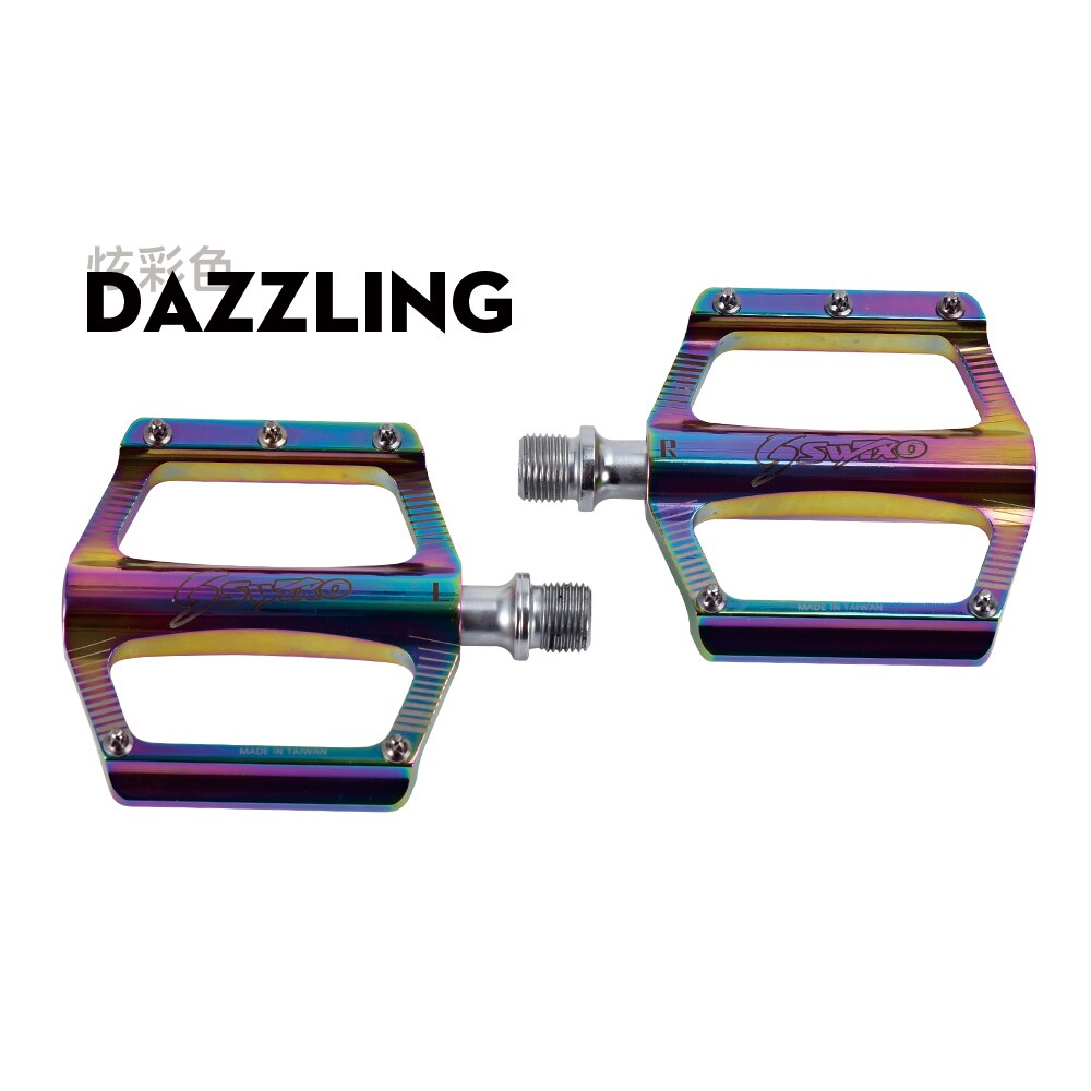 MotuTech Pédales d'Aluminium Roulement 3 Bearing Axe en Acier au Chrome