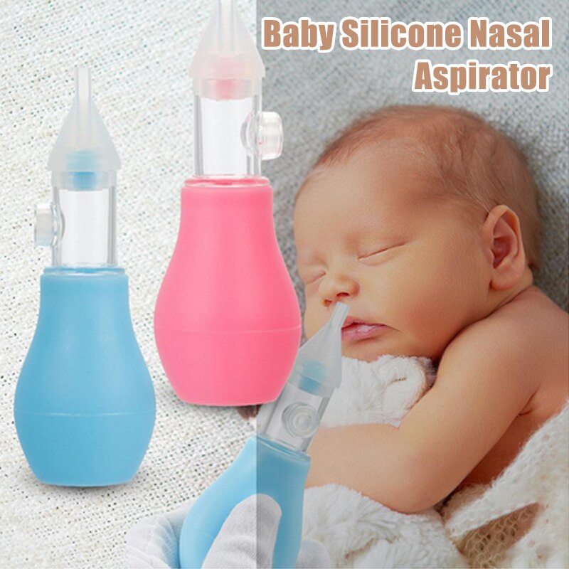 Baby Neuszuiger Siliconen Lamp Aanzuiger Snot Sucker Slijm Sucker BM88