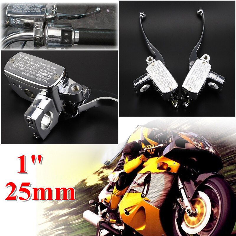 Motorcycle Vervanging Onderdelen Stuur Voor Suzuki Intruder 800 1400 1500 Chrome Brake Master Hevels