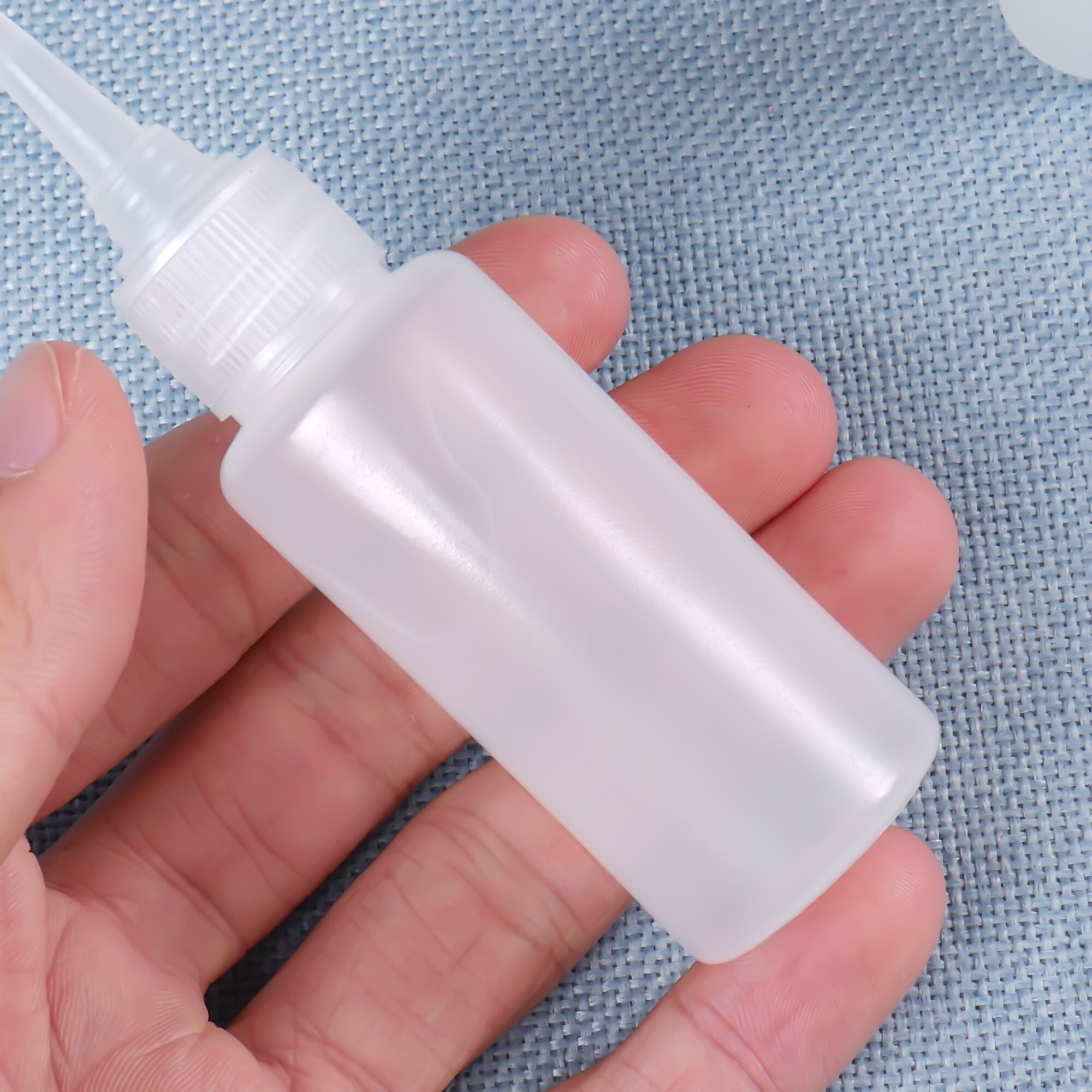 10 st tomma limflaskor i plast 10/20/30/50ml st me... – Grandado