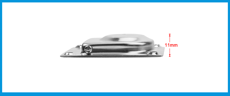 BSET MATEL Satinless steel 304 ANTI-RATTLE spring Flush Lift Ring Deck Hatch Pull Handle Locker Cabinet boat hardware