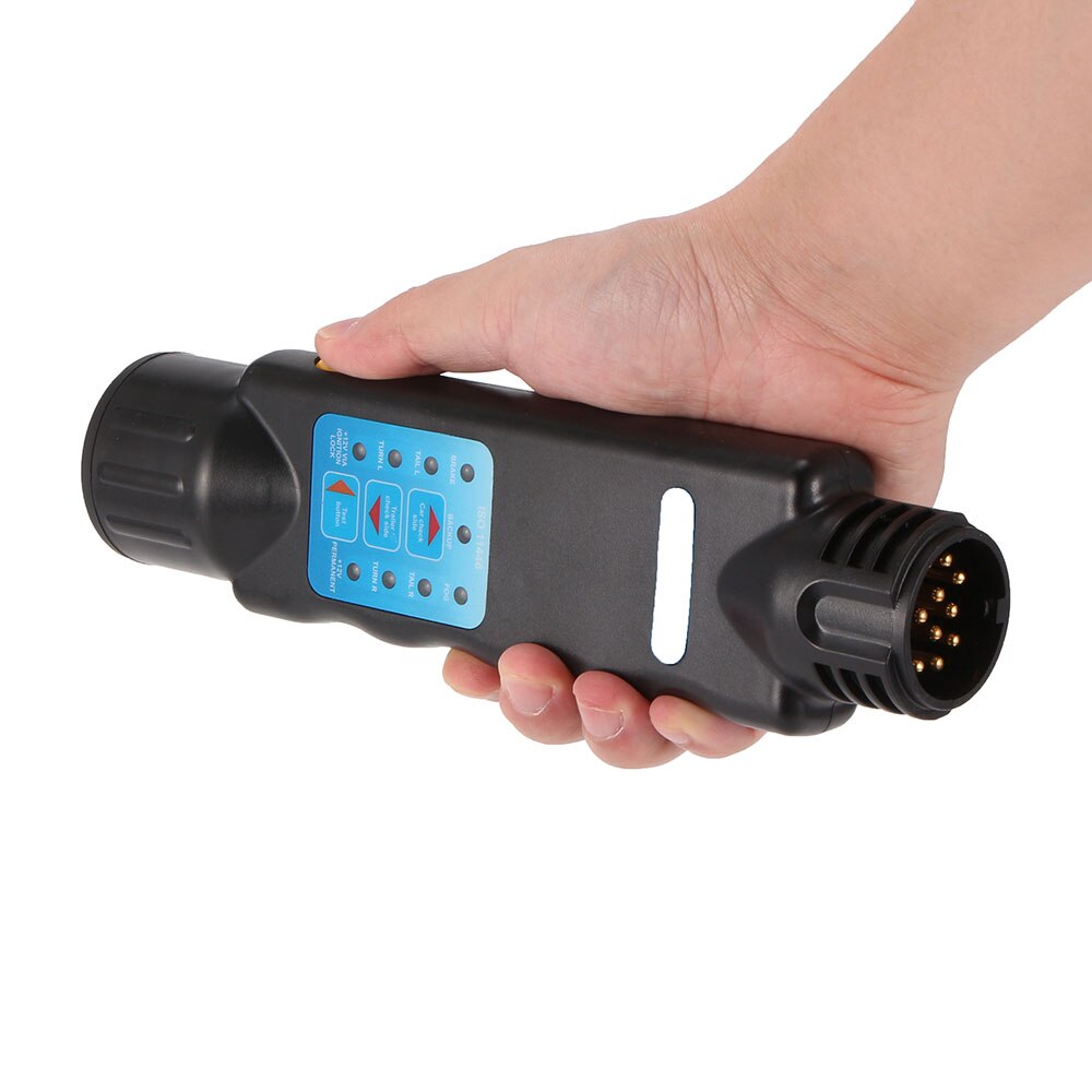 12v Diagnostic Tool 13 Pin Tow Bar Light Wiring Circuit Tester Plug Socket With ROHS Approved for Car Trailer Caravan Towing