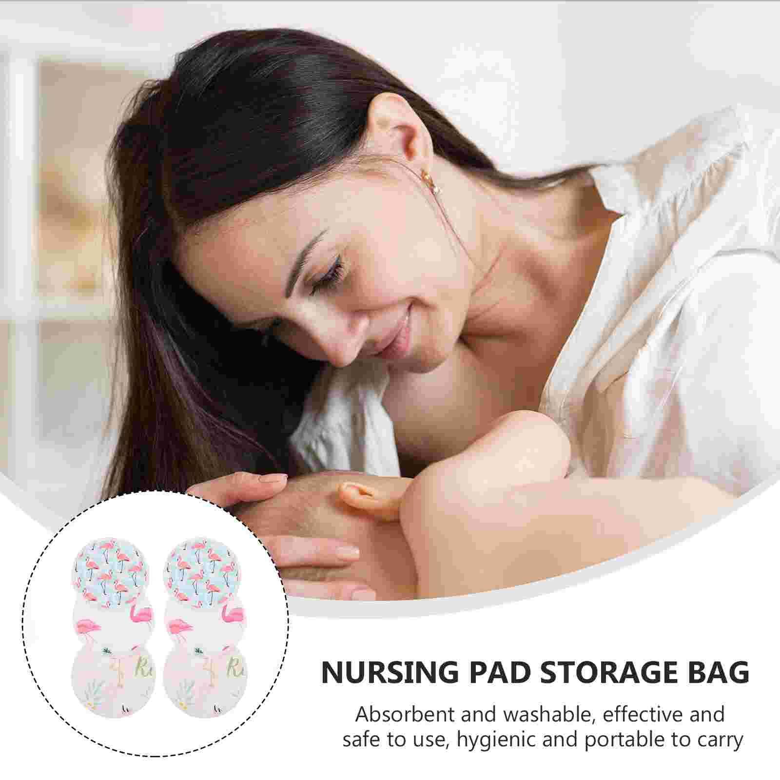 3 Pairs Verpleging Borst Pad Lekvrije Borstvoeding Pad Wasbaar Borst Mat