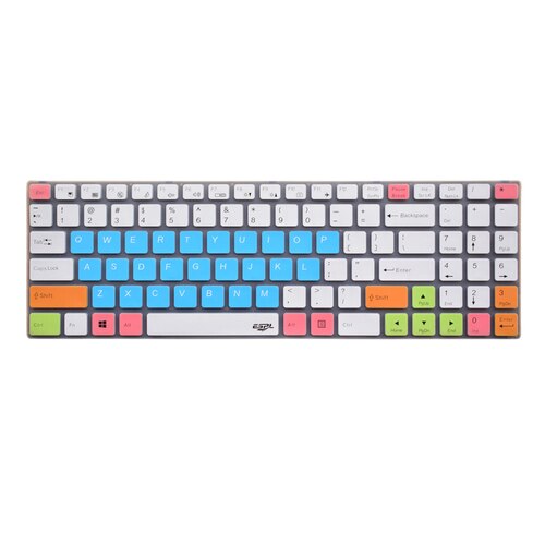 Toetsenbord Bescherming Voor Shenzhou Ares 15.6 Inch Laptop Toetsenbord Beschermfolie Stofkap Volledige Siliconen Toetsenbord Cover: type7