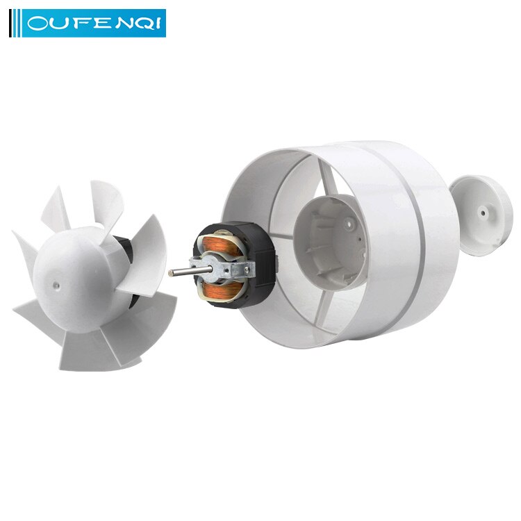 QUFENQI 6 Inch China Exhaust Fan Bathroom Ventilation For Toilet Air Conditioning System