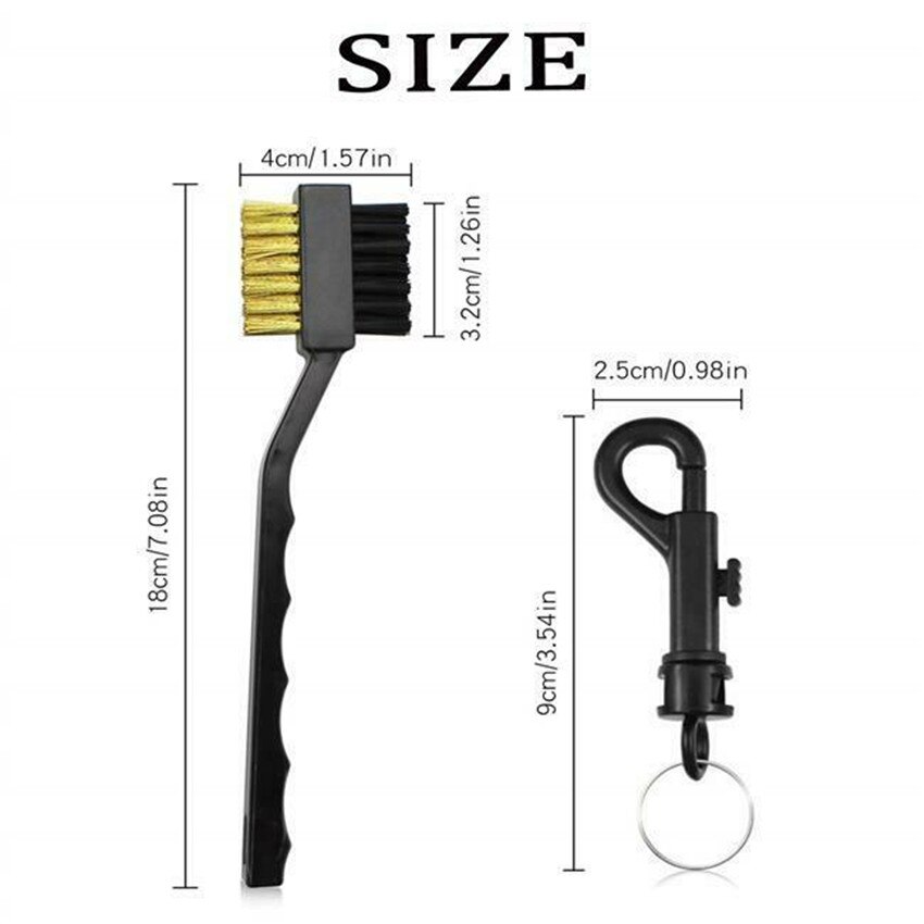 Training Aid Clean Tools Golf Club Groove Sharpener with Brush Iron Wedge V U Blade 6 Cutters Golf Accessories Cleaner Practice