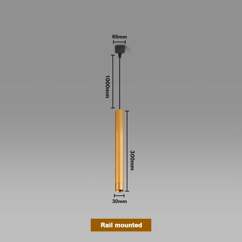 Luz de pista led luzes ponto cob lâmpada ferroviária 220v 110v luzes pingente teto loja roupas sala estar barra pendurado decoração iluminação: azul escuro / 5w / CINZA