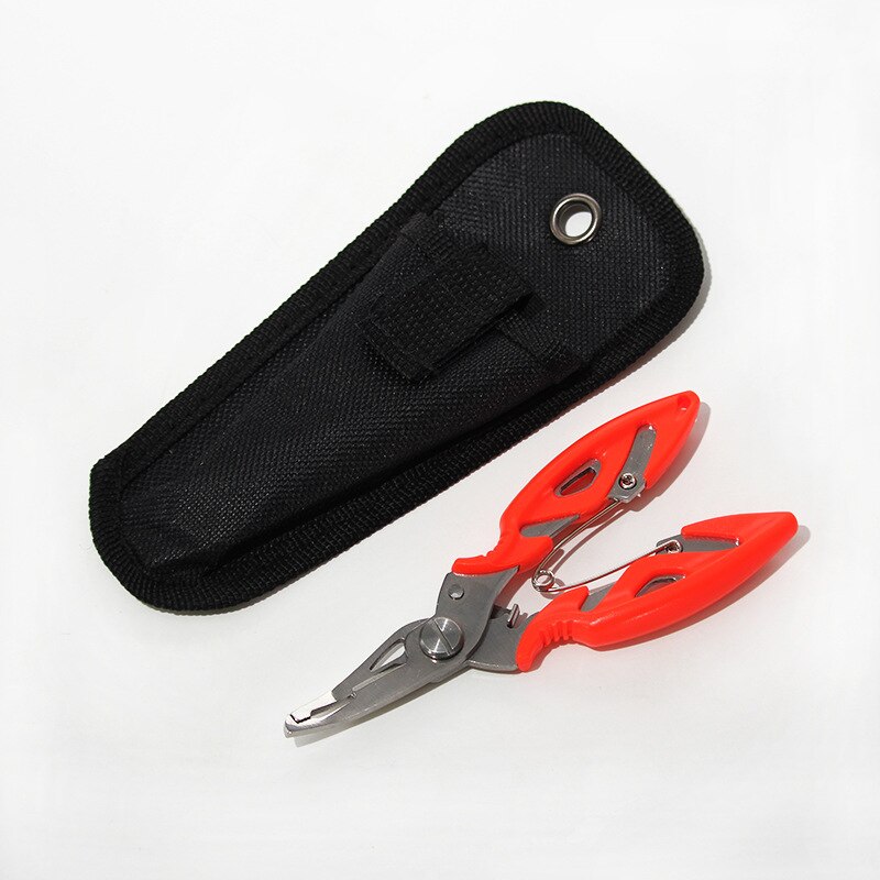 Outdoor Vissen Tang Scissor Braid Line Lure Cutter Hook Remover Visgerei Tool Snijden Vis Tang Multifunctionele Schaar: COLOR-E