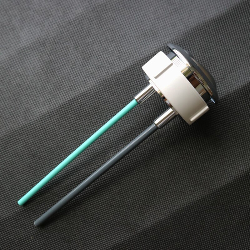 Toilet Accessories 38mm Toilet Double Flush Round Head Button Electroplated Water Tank Switch