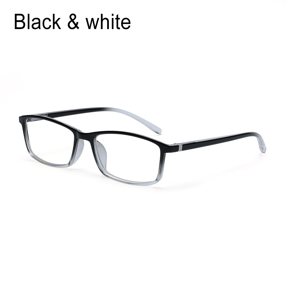 Blue Light Blocking Glasse Anti Blue Rays Computer Glasses Women Men TR90 Anti-UV Radiation Protection Gaming Glasses Eyewear: Black  white