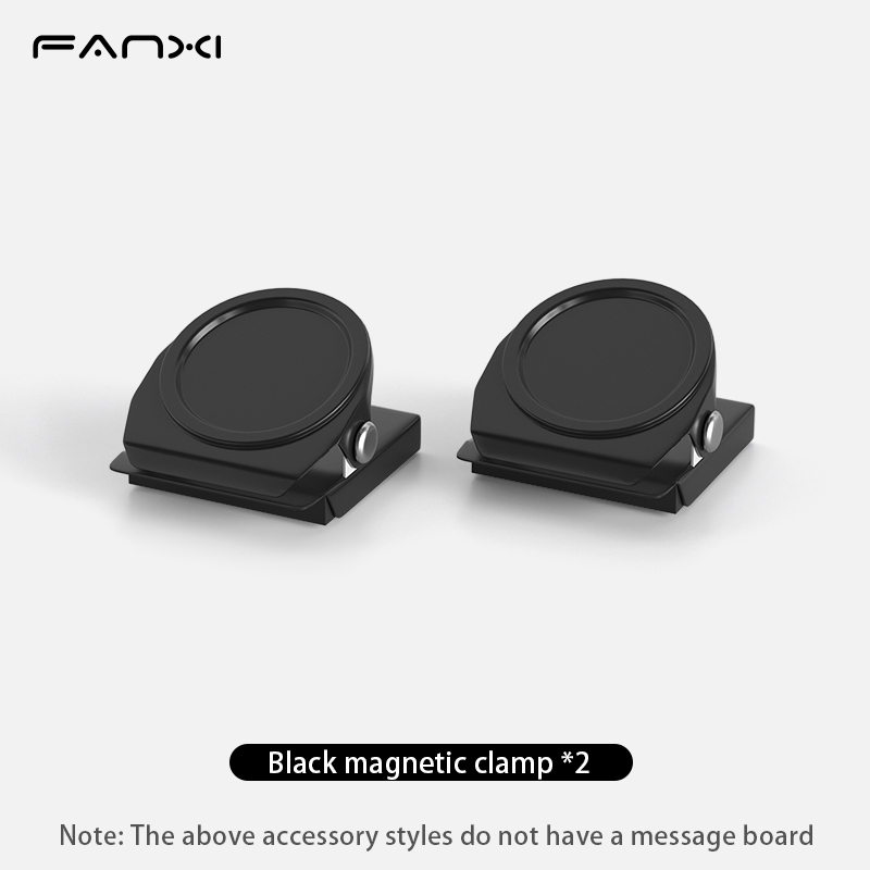 Magnetisch prikbord met standaard Magnetisch bord voor tafelblad met magnetische klem Metalen bord voor magneten Display: Rood
