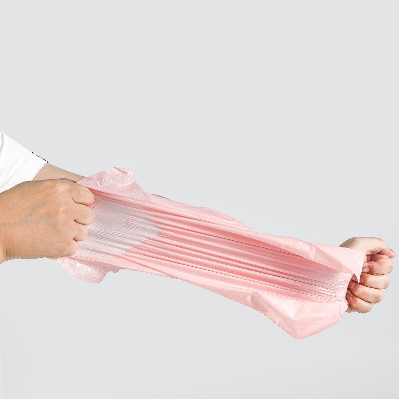 10Pcs Plastic Courier Bag Light Pink Mailing Bags Self Seal Adhesive Poly Mailers Logistics Express Packaging Envelopes