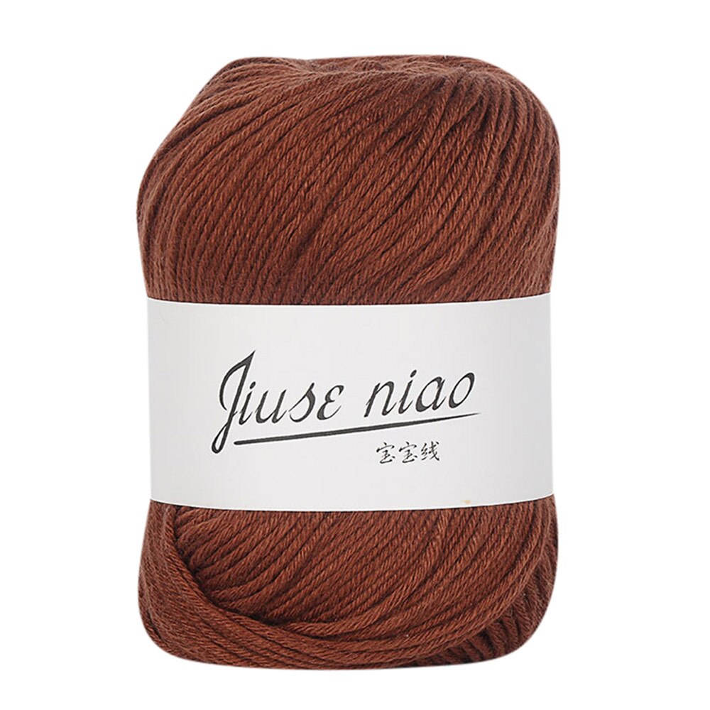 1Pc Hand-Gebreide Wollen Garen Winter Baby Huidvriendelijke Katoen Gehaakte Katoenen Draad Bal Huishouden Gebreide Kasjmier garen