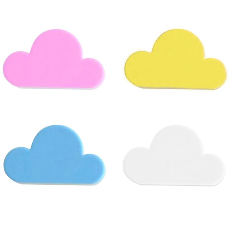 Witte Wolk Vorm Sleutelhouder Thuis Opslag Houder Hanger Magnetische Magneet Sleutelhanger Holder Wall Decor Magnetische Haken