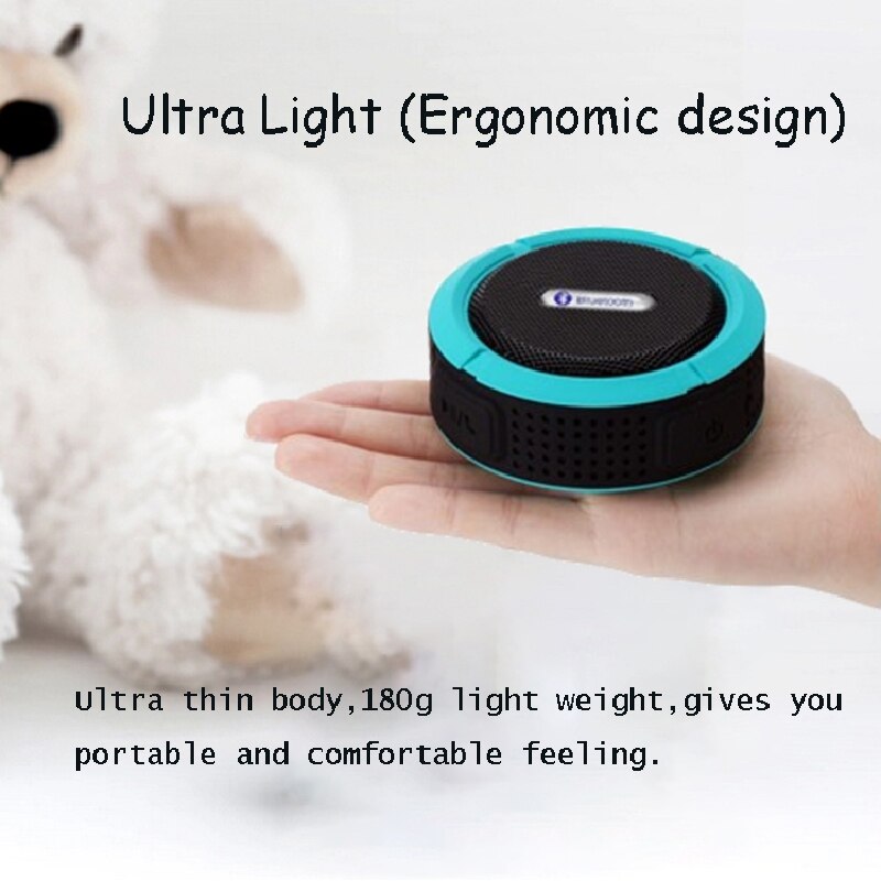 Draagbare Speaker Draadloze Bluetooth Speakers Soundbar Outdoor Sport Waterdicht Ondersteuning TF Card FM Radio Aux Input