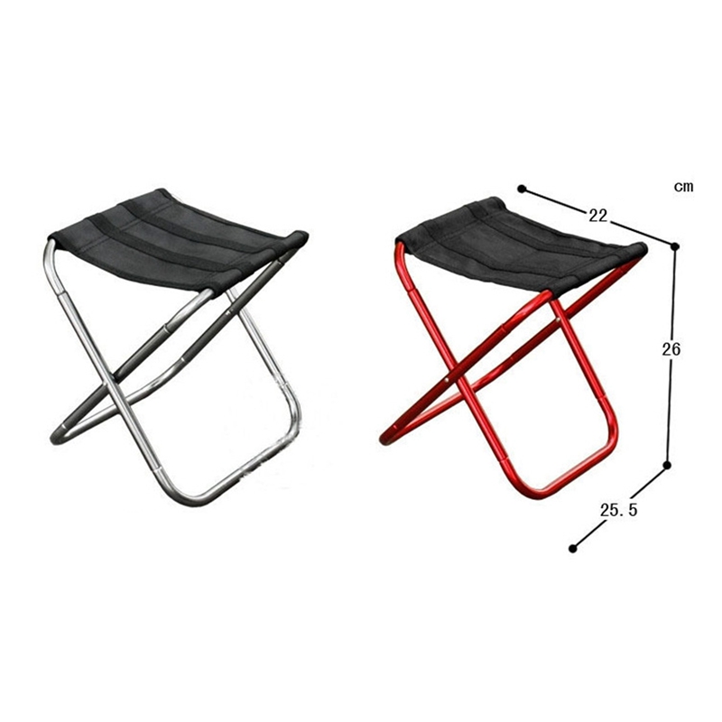 Mini Camp Stool, Lightweight Camping Stool, Portable Folding Camp Chair, Foldable Outdoor Chairs For Travel