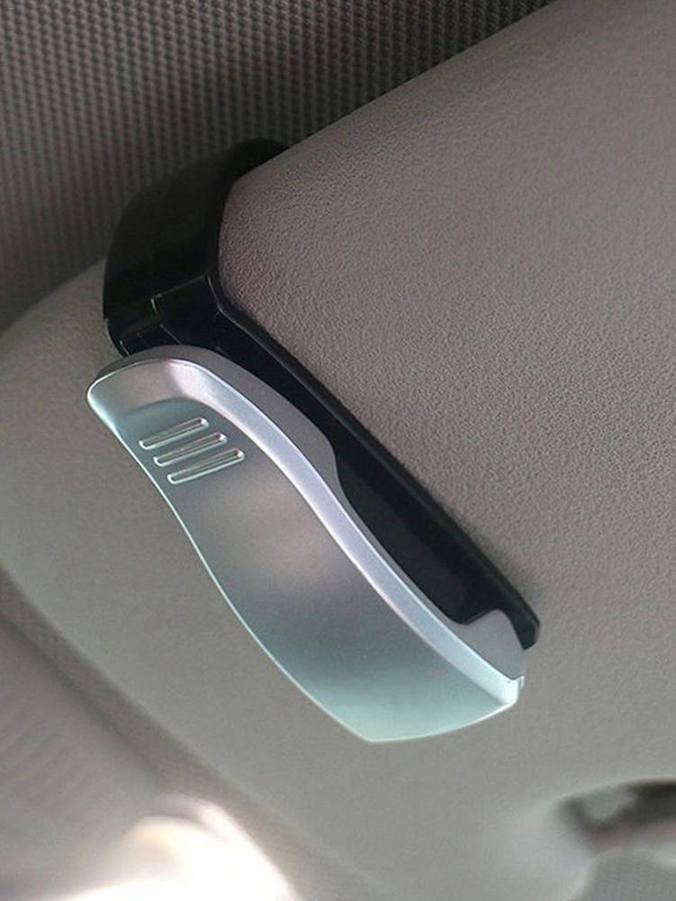 Multifunction Sun Visor Glasses Fixing Clip Universal Car Glass Ticket Holder Multifunctional Portable Auto Accessories