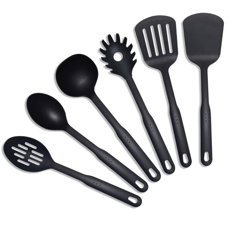 Utensi – cuillère à soupe fendue en Nylon résistant à la chaleur, louche à passoire, batteur à œufs, outils de cuisine, broyeur de pommes de terre à la tomate