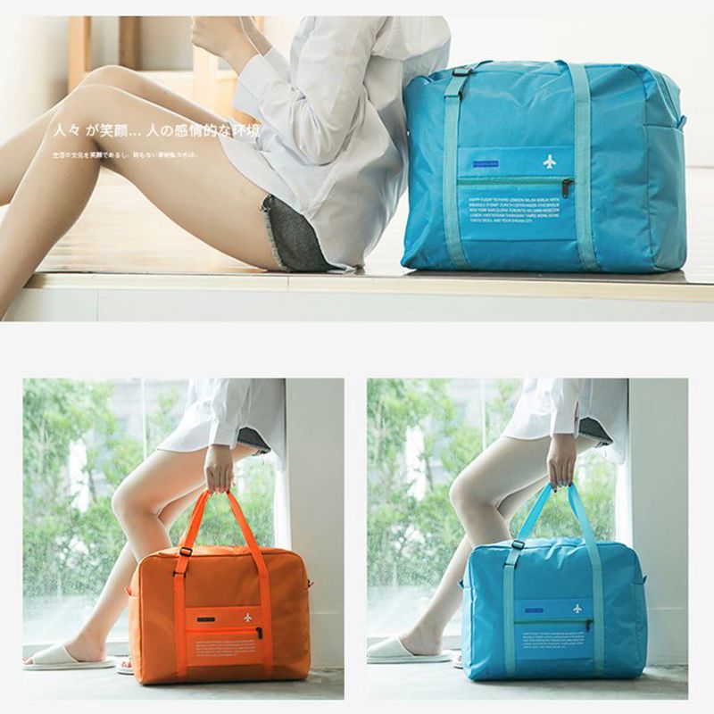 Bolsa de gimnasio plegable para hombre y mujer, bolso deportivo resistente al agua, Terylene, gran capacidad, mochila de viaje para deportes al aire libre