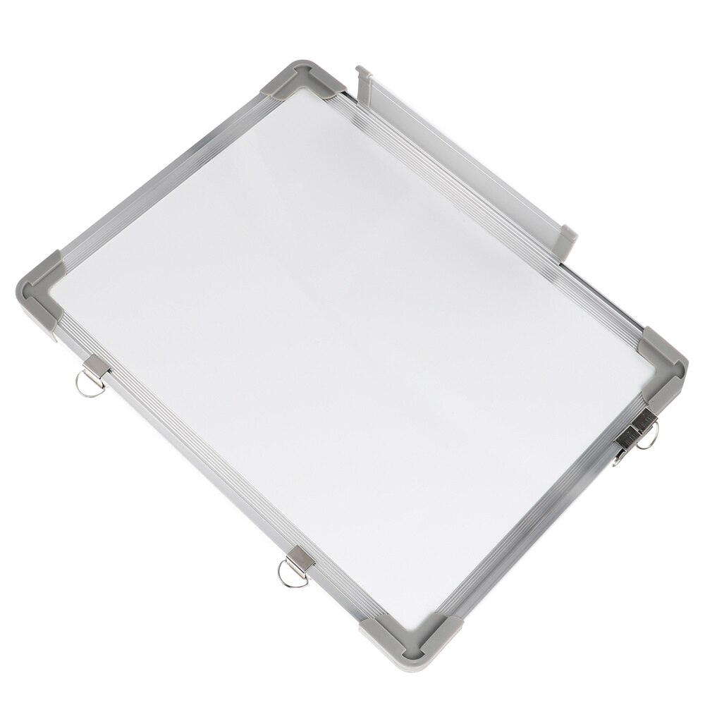 1pc Magnetic Portable Dry Erase White Board Hanging Double-sided Whiteboard