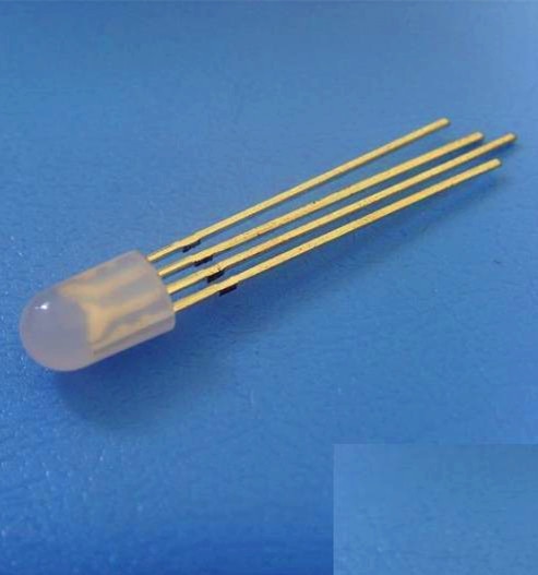 WS2812D; 5mm RGB WS2811 LEDs; RGB full kleur; met WS2811 IC ingebouwde