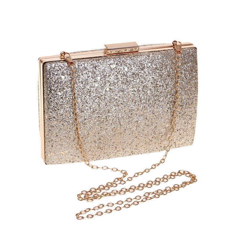 Mode Kleine Vrouwen Clutch Kroon Diamanten Dame Avondtassen Met Ketting Schouder Purse Rood/Zilver/Zwart/blauw/Goud Avondtasje