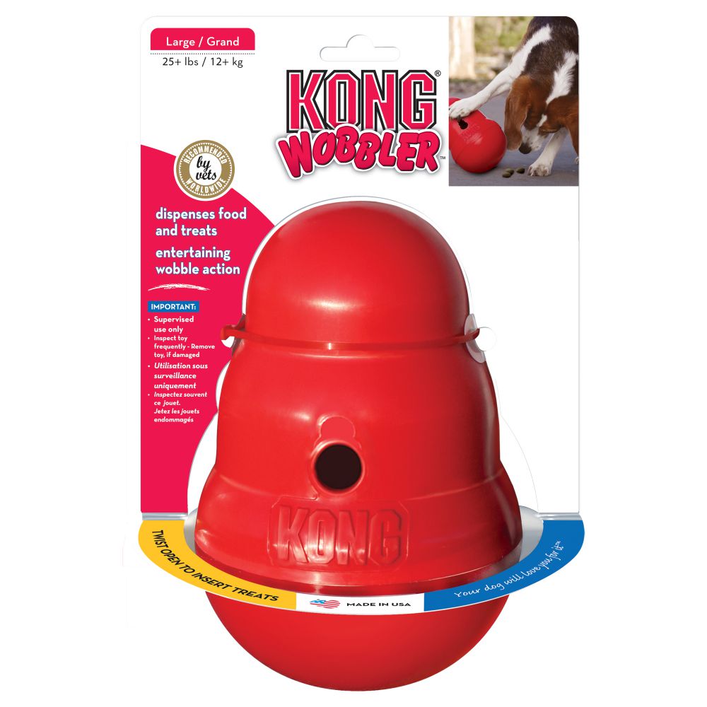KONG Wobbler Hond Speelgoed S/L